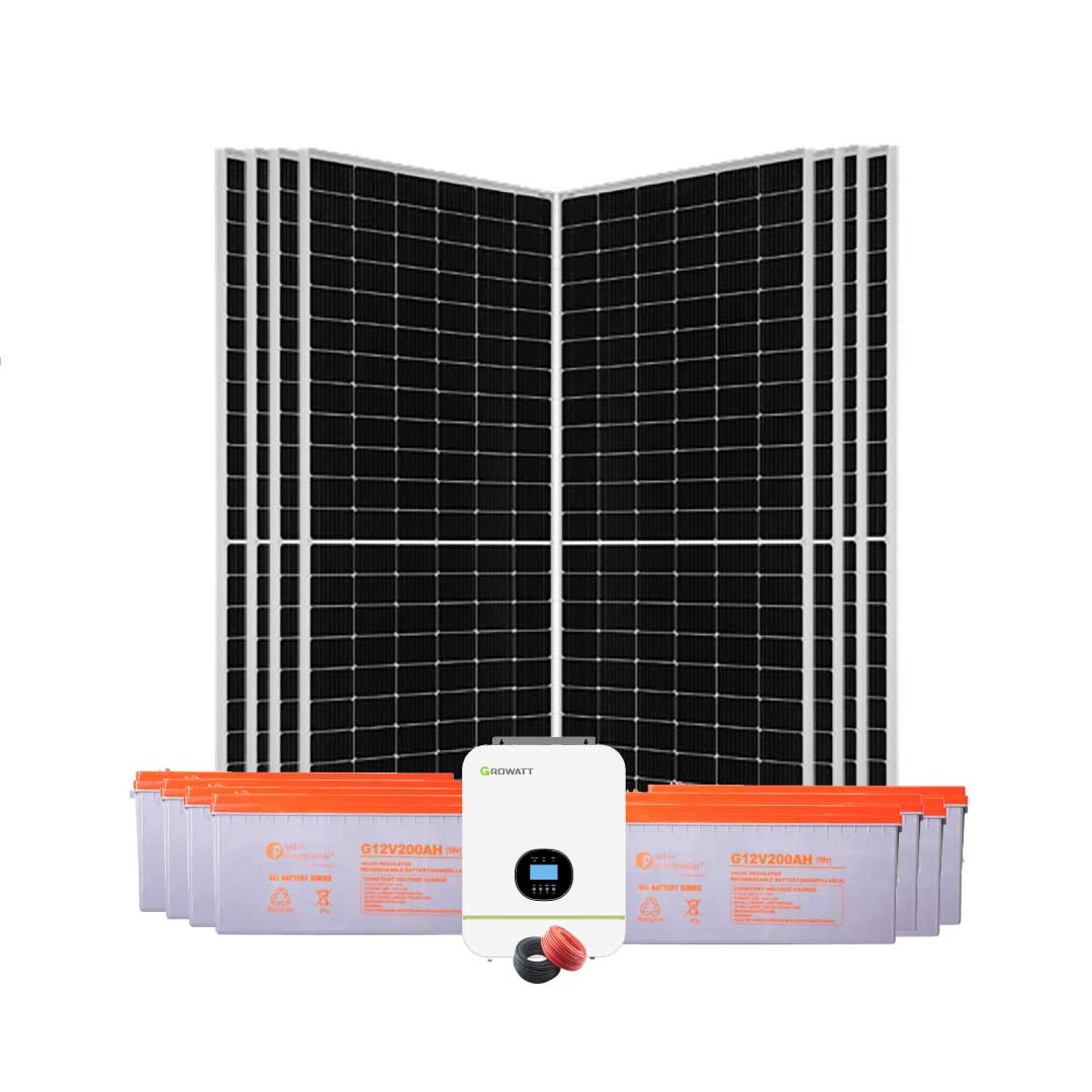 5kW 200Ah GEL Solar Kit– 8×455W Panels